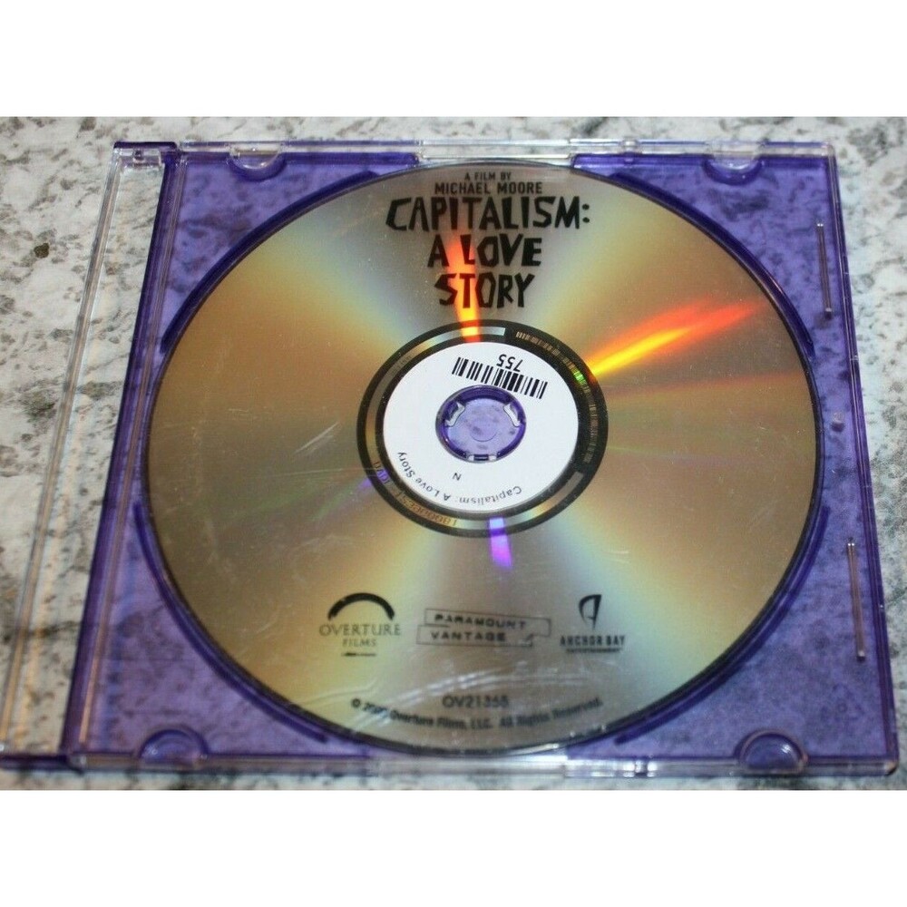 CAPITALISM: A LOVE STORY (DVD, 2010) Michael Moore VGUC
